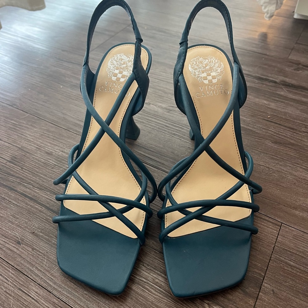 Vince Camuto Sanda Strappy Sandal in Mediterranean
